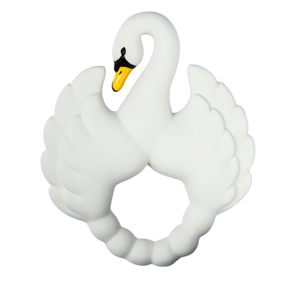 Łabędź -naturalny gryzak z kauczuku, Natruba Łabędź -naturalny gryzak z kauczuku, Natruba