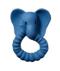 Słoń -naturalny gryzak z kauczuku, Natruba
