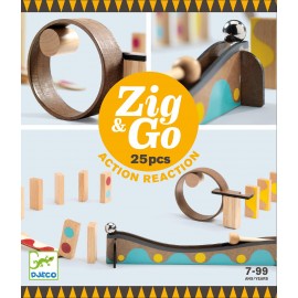 Zestaw Zig & Go - 25 elementów, Djeco