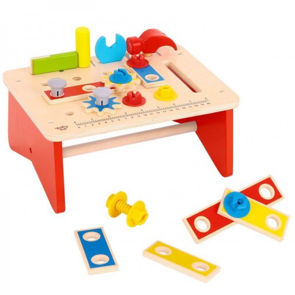 Stół warsztatowy z narzędziami, Tooky Toy