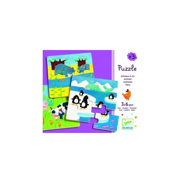 Puzzle Duo dwuelementowe Puzzle Duo dwuelementowe