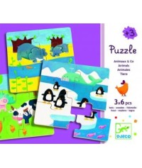 Puzzle Duo dwuelementowe Puzzle Duo dwuelementowe