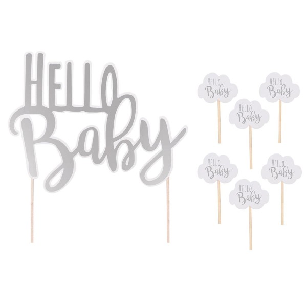 Pikiery i dekoracja Hello Baby Jabadabado Pikiery i dekoracja Hello Baby Jabadabado