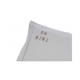 Poduszka OH GIRL washed grey s