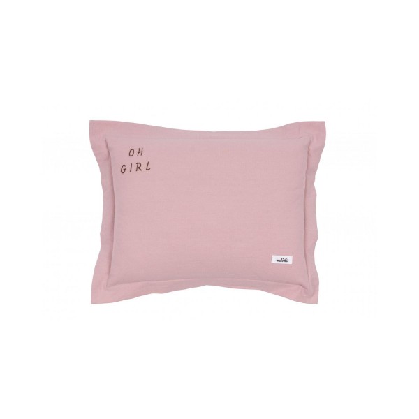 Poduszka OH GIRL washed pink, Malomi Poduszka OH GIRL washed pink, Malomi
