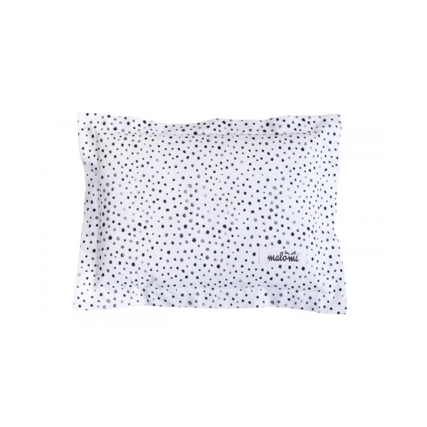 Pościel dots/ rożek niemowlęcy grey, Malomi Pościel dots/ rożek niemowlęcy grey, Malomi