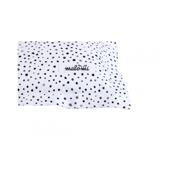 Pościel dots/ rożek niemowlęcy grey, Malomi Pościel dots/ rożek niemowlęcy grey, Malomi