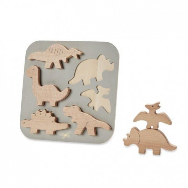 Puzzle drewniane Dino, by ASTRUP