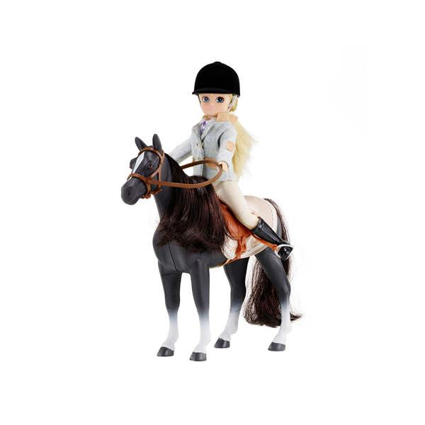 Lottie lalka dżokejka z koniem - zestaw