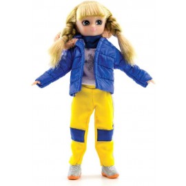 Lottie lalka Oliwia narciarka w stroju zimowym