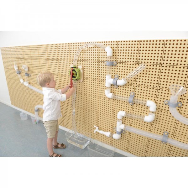 Zabawa w hydraulika - systemy rur, Masterkidz