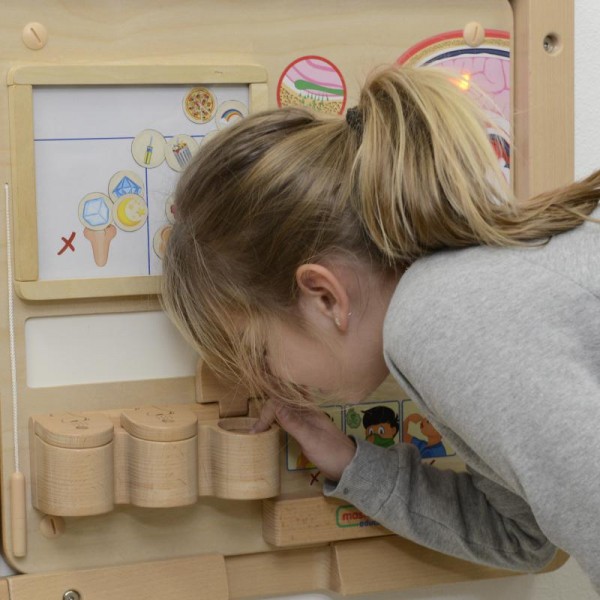 Tablica edukacyjna - zmysł węchu, Masterkidz Tablica edukacyjna - zmysł węchu, Masterkidz