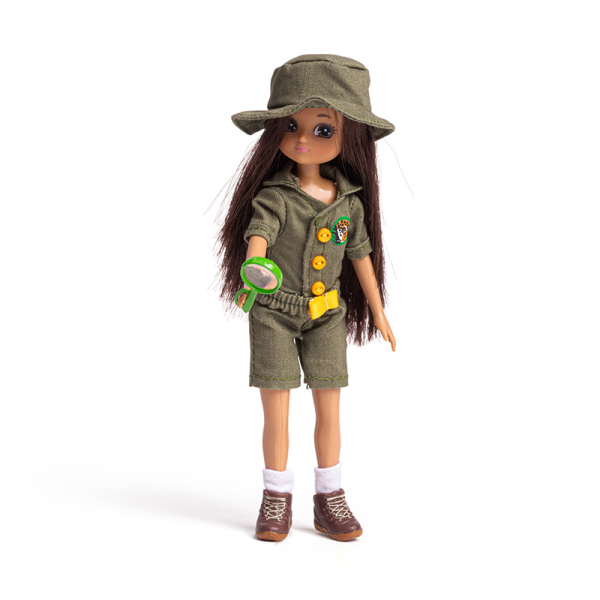 Lottie lalka strażniczka lasu, podróżniczka
