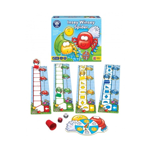 Idzie pająk po.. Insey Winsey spider Orchard Toys