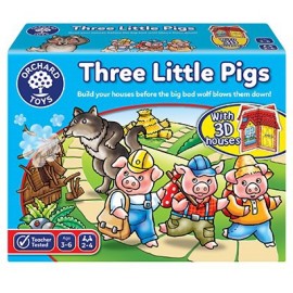 Trzy małe świnki - three little pigs Orchard Toys