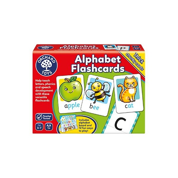 Alphabet Flashcards -alfabet fiszki do angielskiego Orchard Toys