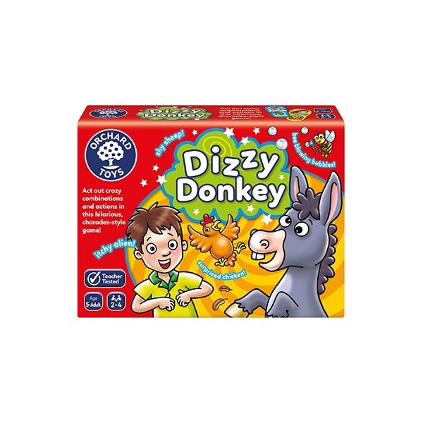 Dizzy Donkey - Zakręcone Osły Orchard Toys