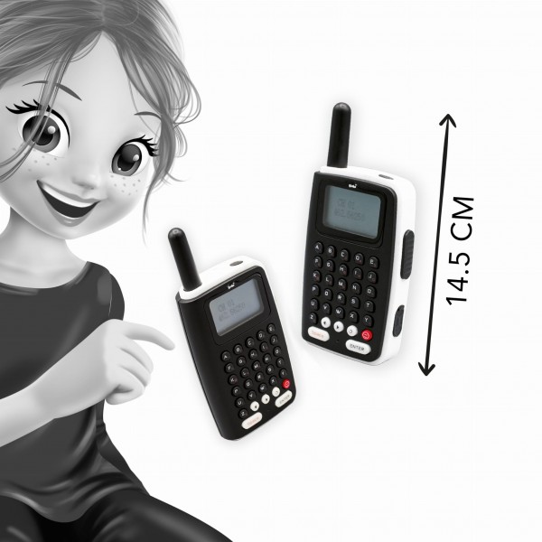 Walkie-talkie, messenger zasięg 3 km, Buki