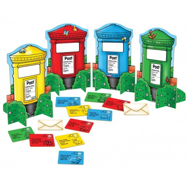 Skrzynka pocztowa - post box game Orchard Toys
