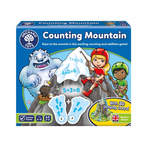 Zdobywanie góry, Counting Mountain- gra strategiczna Orchard Toys