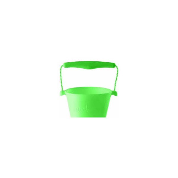 Składane wiaderko do wody i piasku, zielone Scranch Bucket
