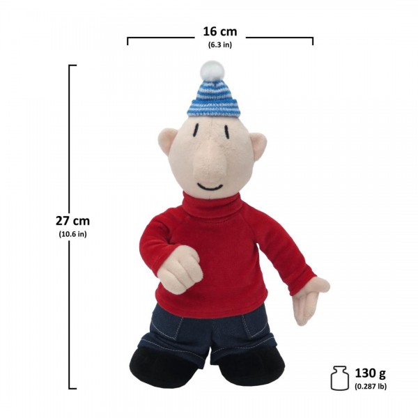 Sąsiedzi - Mat maskotka pluszowa 27cm MuBrno