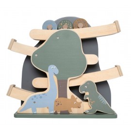 Drewniana zjeżdżalnia - tor...