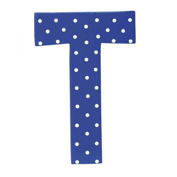 Litera T - dekoracja na ścianę