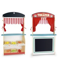 Sklep i teatr drewniany 2w1 Krakpol