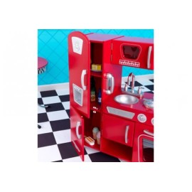 Red Vintage Kitchen