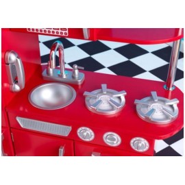 Red Vintage Kitchen