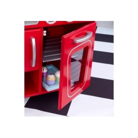 Red Vintage Kitchen