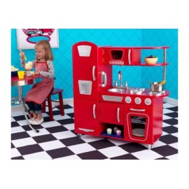 Red Vintage Kitchen