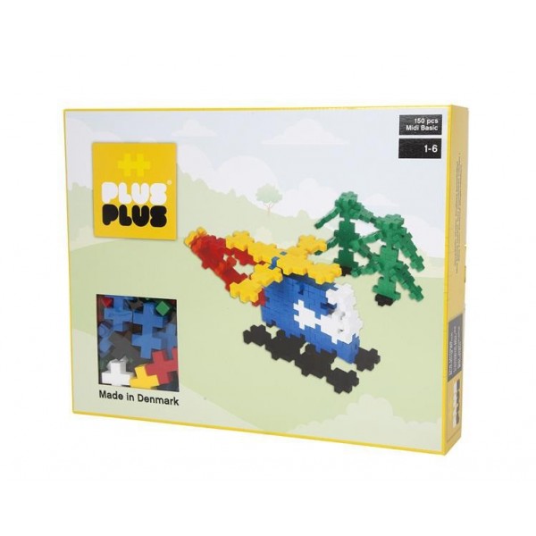 Klocki Plus Plus Midi Basic 150 szt helikopter