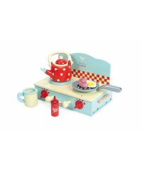 LE TOY VAN Honeybee kuchenka z wyposażeniem LE TOY VAN Honeybee kuchenka z wyposażeniem