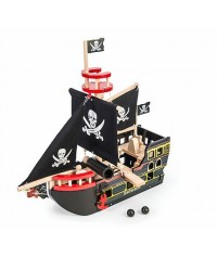 LE TOY VAN Barbarossa Pirate Ship statek piracki LE TOY VAN Barbarossa Pirate Ship statek piracki