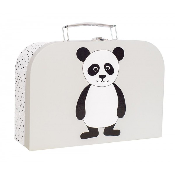 Walizki panda i słoń - komplet safari, Jabadabado Walizki panda i słoń - komplet safari, Jabadabado