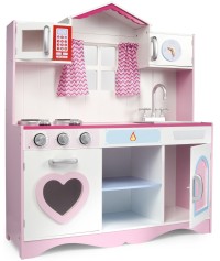 Wielka Kuchnia Drewniana Pink Play Wielka Kuchnia Drewniana Pink Play