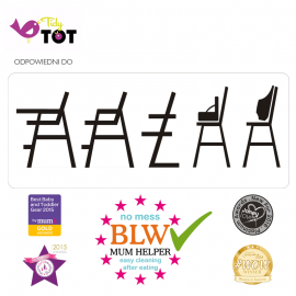 Tidy Tot, Stolik do Karmienia + Śliniak fartuszkowy