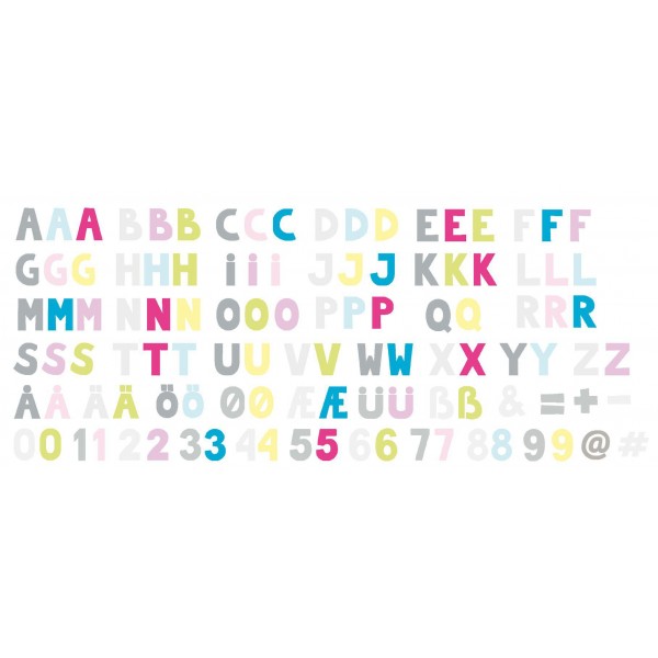 Magnet plate ABC