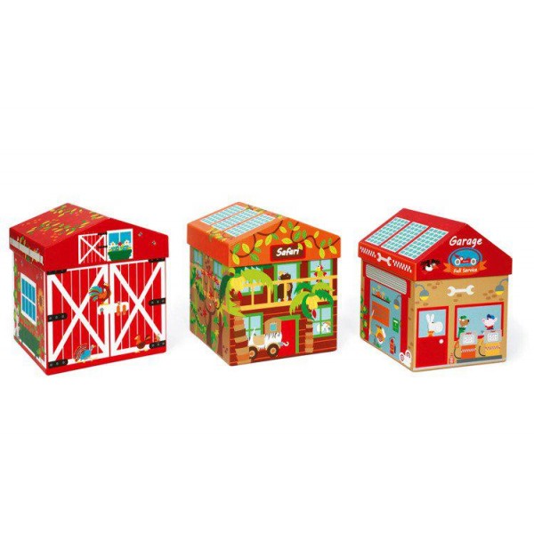 Domek, garaż 2w1 Scratch Domek, garaż 2w1 Scratch