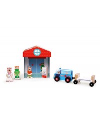 Domek, garaż 2w1 Scratch Domek, garaż 2w1 Scratch