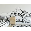 Naklejki ścienne góry różowe  S 150 x 75 cm