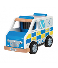 Drewniany pojazd policyjny  Tidlo