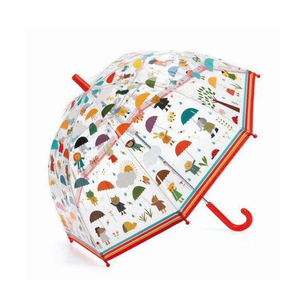 Parasol przeciwdeszczowy kwiatowy ogród, Djeco