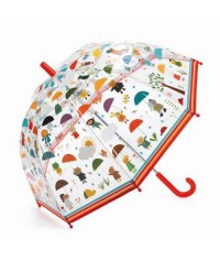 Parasol przeciwdeszczowy kwiatowy ogród, Djeco Parasol przeciwdeszczowy kwiatowy ogród, Djeco