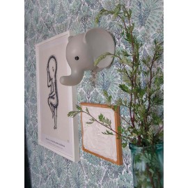 Lampa ścienna szary słoń, kinkiet Jabadabado