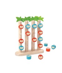 GRA CZTERY W RZĘDZIE MAŁPKI, PLAN TOYS GRA CZTERY W RZĘDZIE MAŁPKI, PLAN TOYS