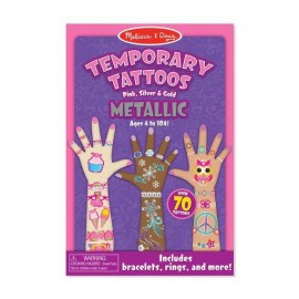 Metaliczne Tatuaże Melissa&Doug