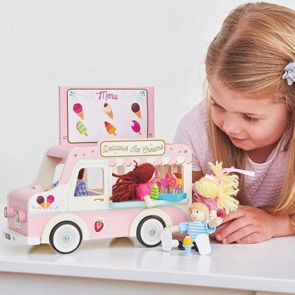 Drewniana furgonetka z lodami Le Toy Van Drewniana furgonetka z lodami Le Toy Van
